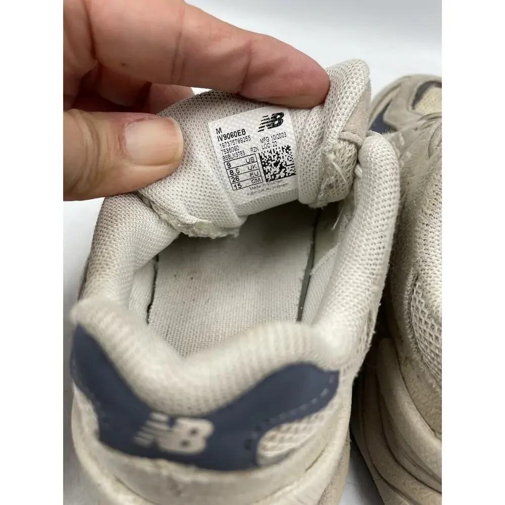 Kid's New Balance 9060 Sneakers Moonrock/Linen Size 9